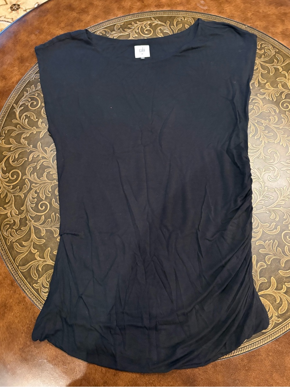 Cabi Black Sleeveless Top - Medium